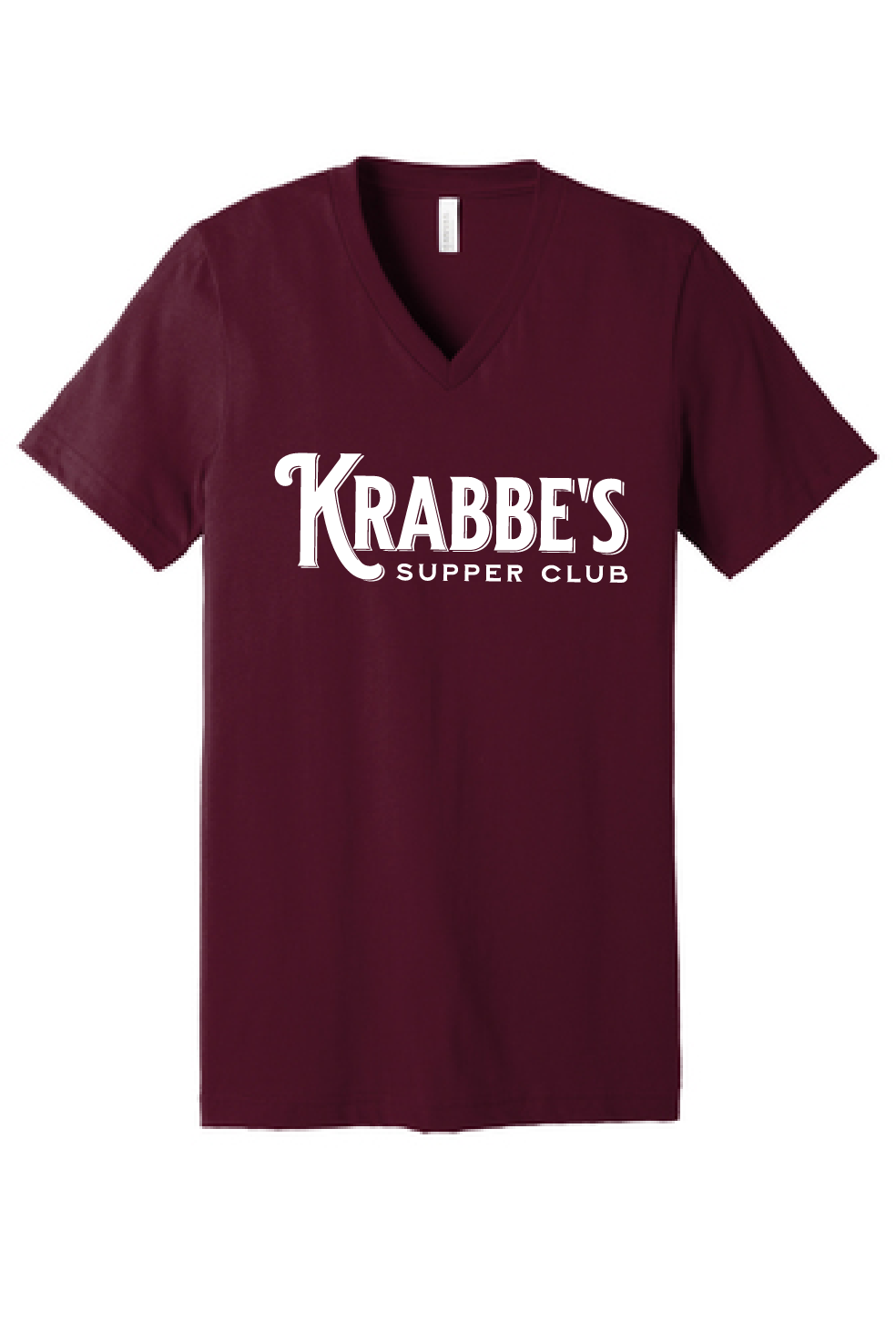 Krabbe's Bella Canvas V Neck Tee ~ Ladies/Men