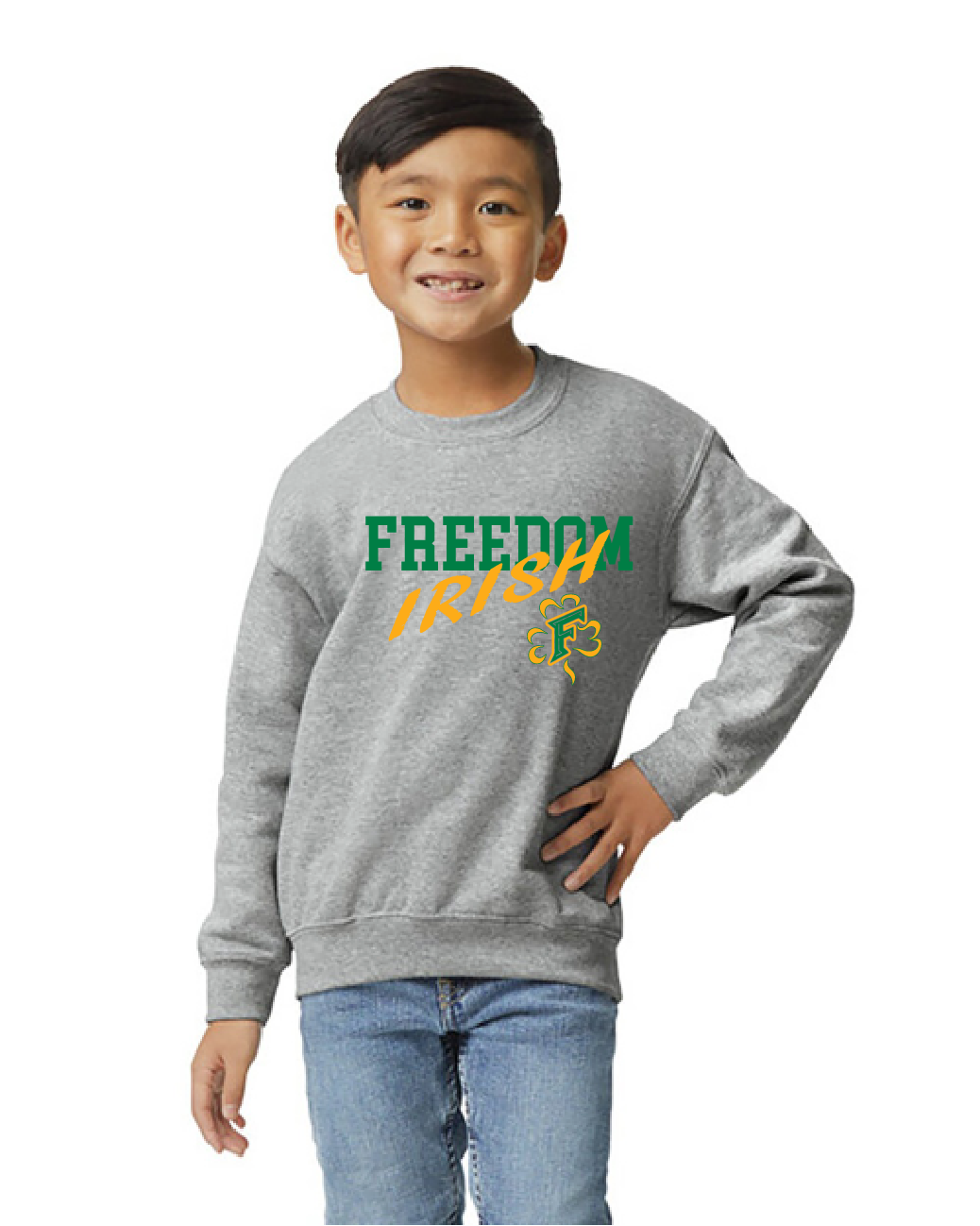 FASD Youth Gildan Crewneck ~ Multiple Colors and Styles