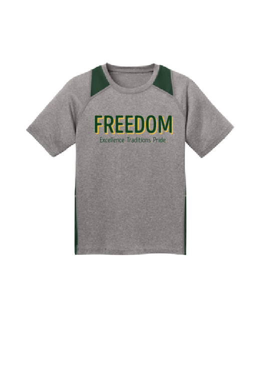 Sport-Tek Youth Heather Colorblock Contende Tee~ 3 Colors