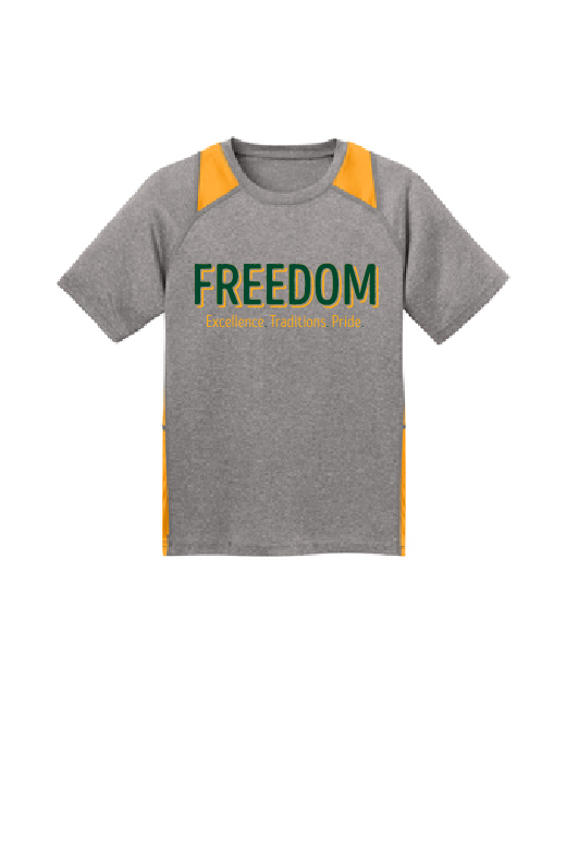 Sport-Tek Youth Heather Colorblock Contende Tee~ 3 Colors