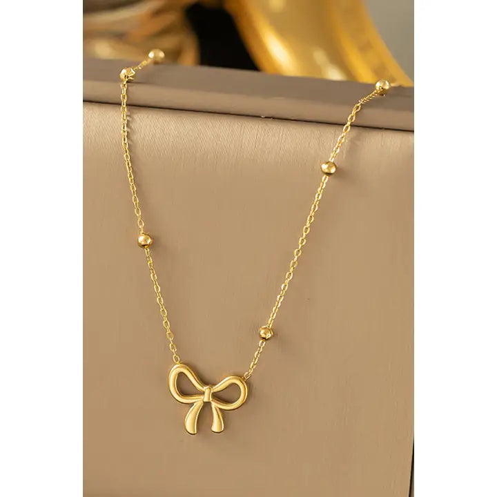 Bowknot Pendant Gold