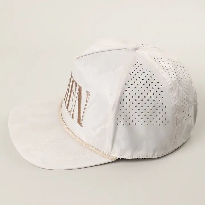 Amen Embroidered White Camo Trucker Hat~*Preorder, arriving, Thursday 02/05/26*