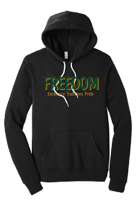 BELLA+CANVAS Unisex Sponge Fleece Pullover Hoodie~ Unisex~ 4 colors