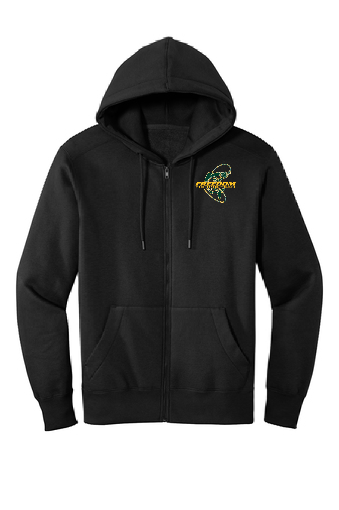 Freedom Irish Fishing Team District Perfect Weight Fleece Full-Zip Hoodie ~ 2 Colors