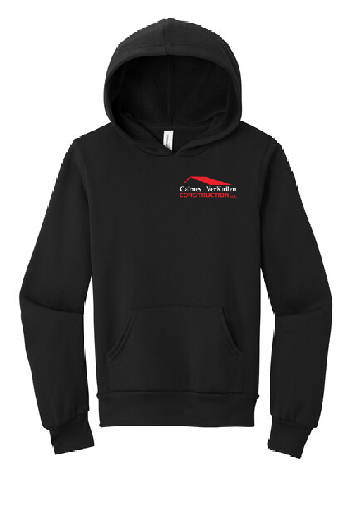 Calmes Verkuilen BELLA+CANVAS ® Youth Sponge Fleece Pullover Hoodie ~ 2 Colors