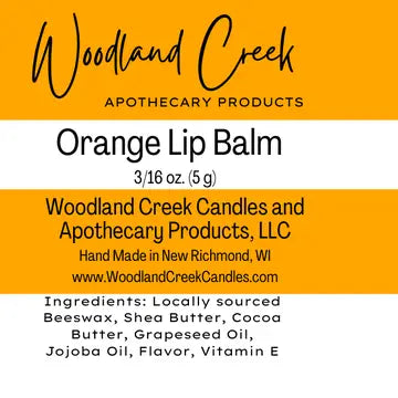 Woodland Creek Lip Balm ~ 5 Flavors