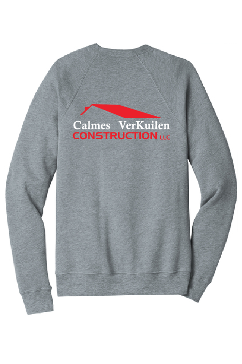 Calmes Verkuilen BELLA+CANVAS Unisex Sponge Fleece Pullover Crewneck~ Unisex~ 2 colors