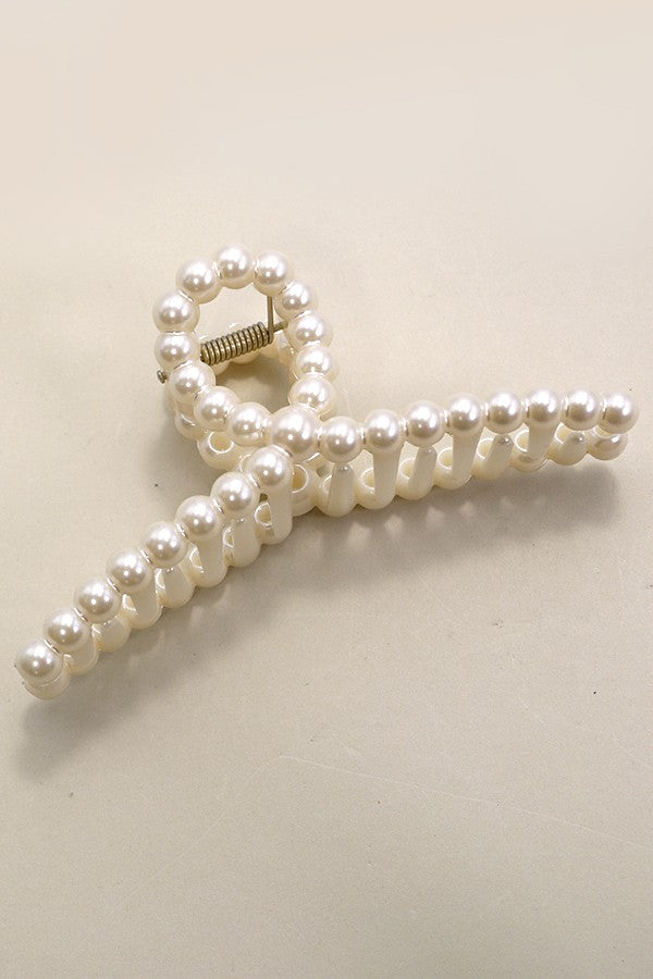 Large Pearl Claw Clip