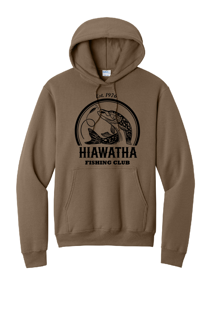 Hiawatha Original Logo Port & Company Hoodie~ Youth and Adult Sizes