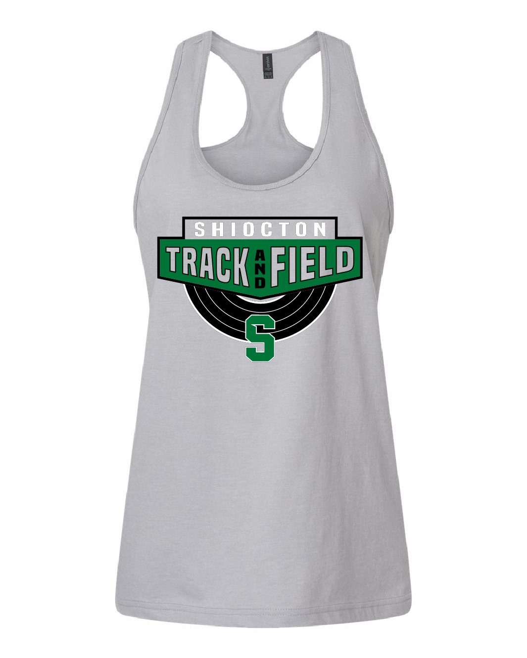 Shiocton Track and Field Gildan® Softstyle® Women’s CVC Racerback Tank ~ 2 Colors