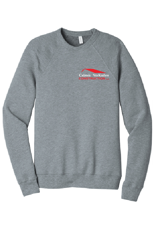 Calmes Verkuilen BELLA+CANVAS Unisex Sponge Fleece Pullover Crewneck~ Unisex~ 2 colors