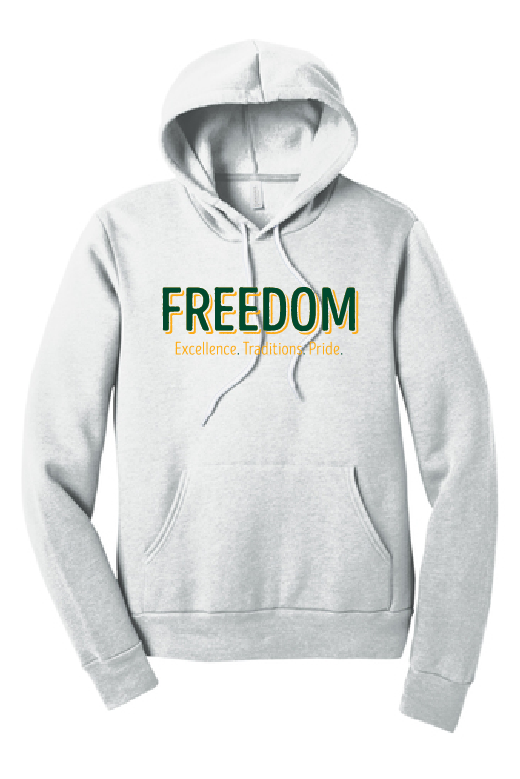 BELLA+CANVAS Unisex Sponge Fleece Pullover Hoodie~ Unisex~ 4 colors