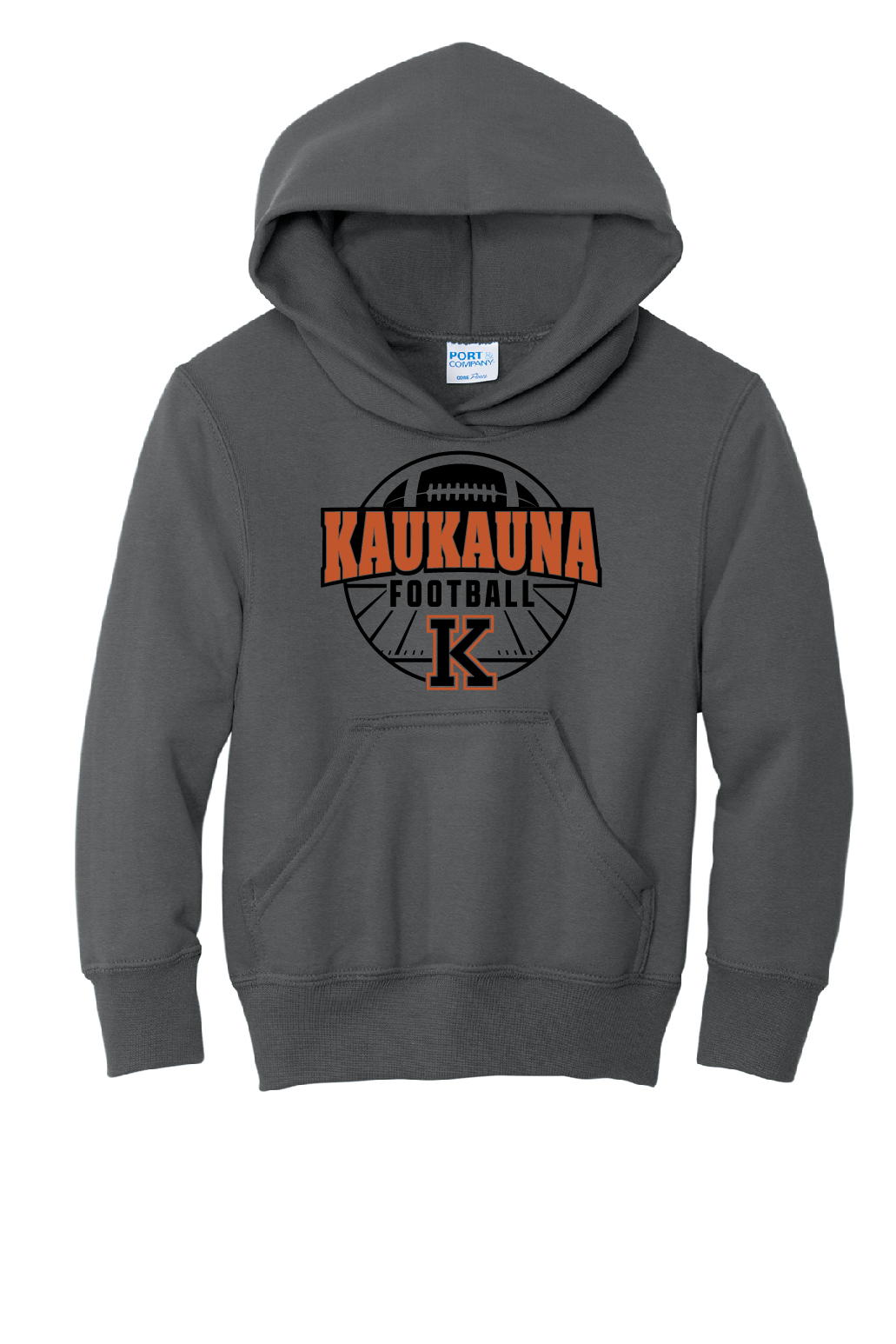 Kaukauna Football Port & Company Hoodie~ 3 Colors ~ Youth and Adult Sizes