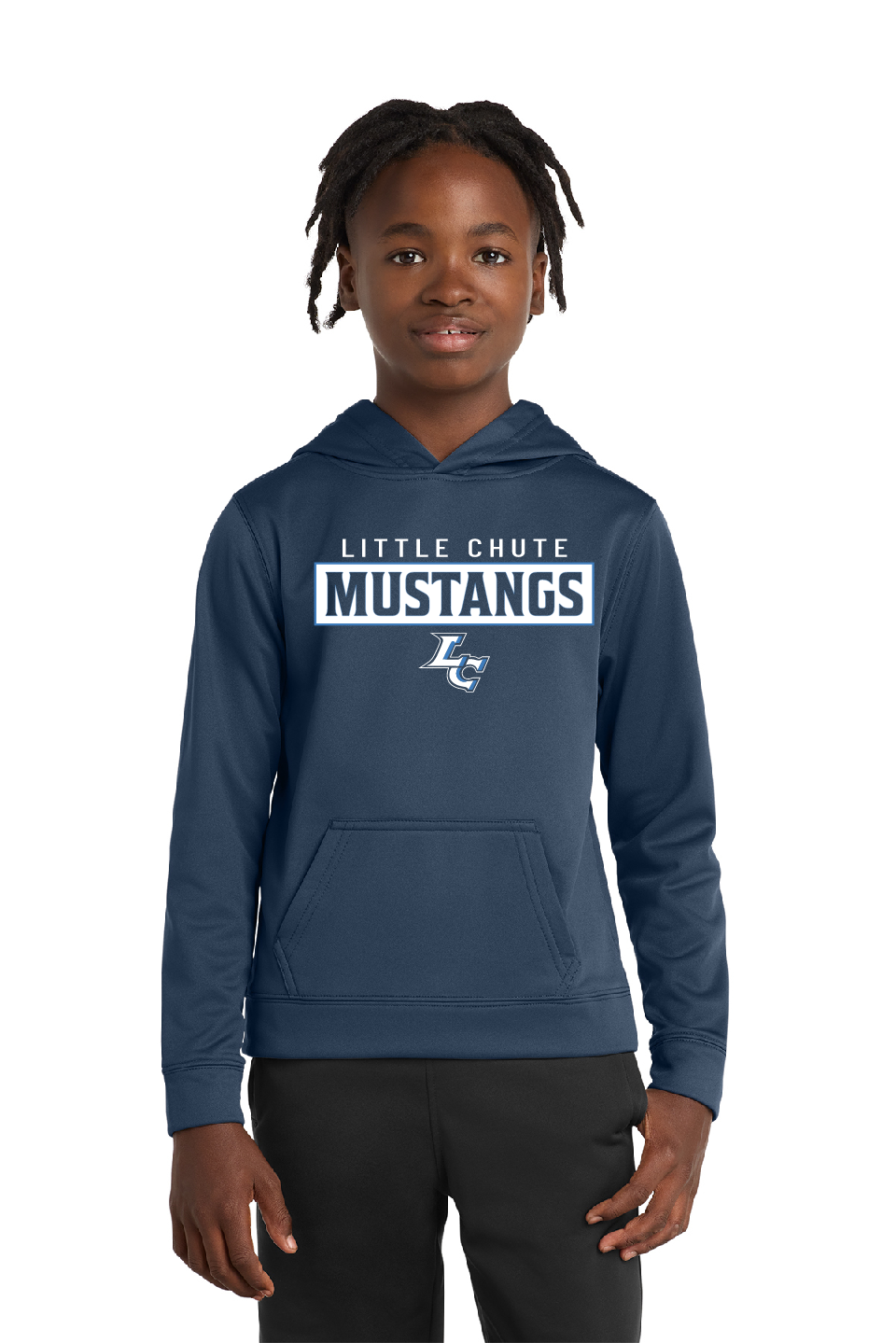 Little Chute Port & Company Performance Hoodie~ Youth and Adult
