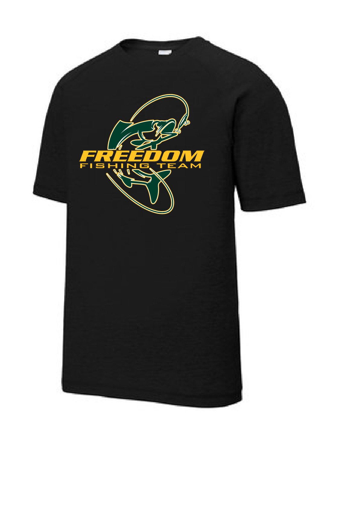 Freedom Irish Fishing Team Sport Tek Moisture Wicking Tee ~ 3 Colors