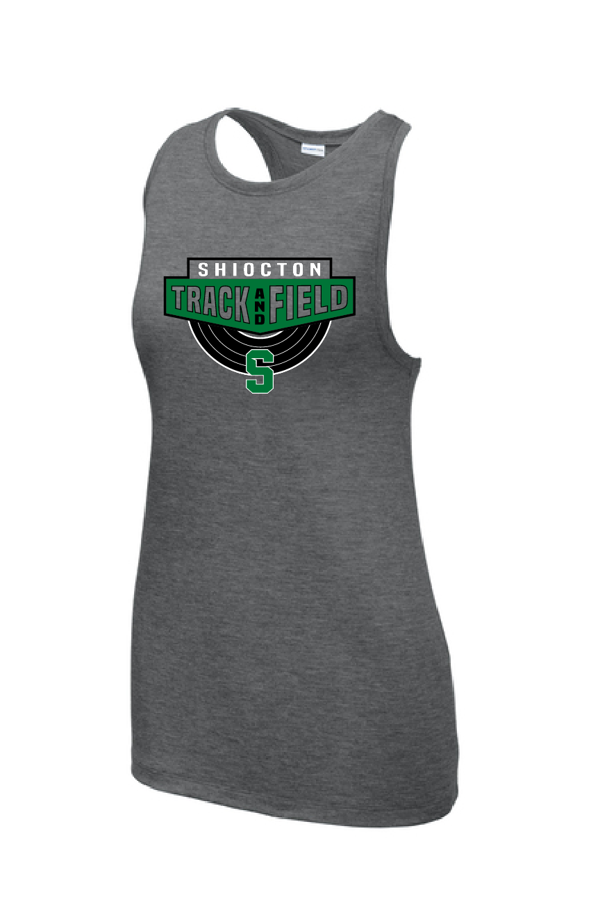 Shiocton Track and Field Sport-Tek® Women's PosiCharge® Tri-Blend Wicking Tank
