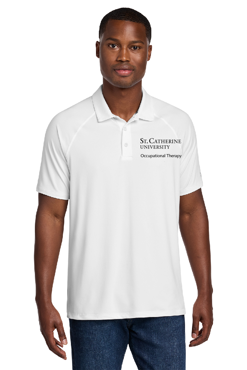 New Era Moisture Wicking Power Black Polo ~ Men's ~ 3 Colors