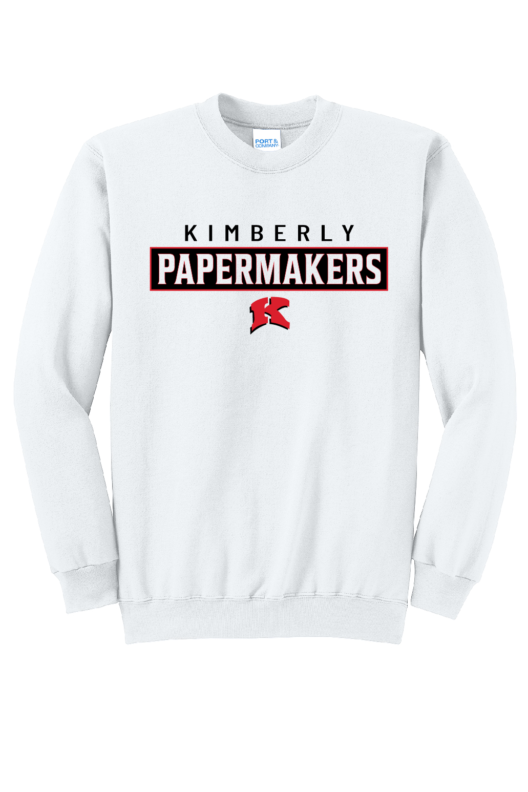 Kimberly Papermakers Port & Company Crew ~2 Colors~ Youth and Adult