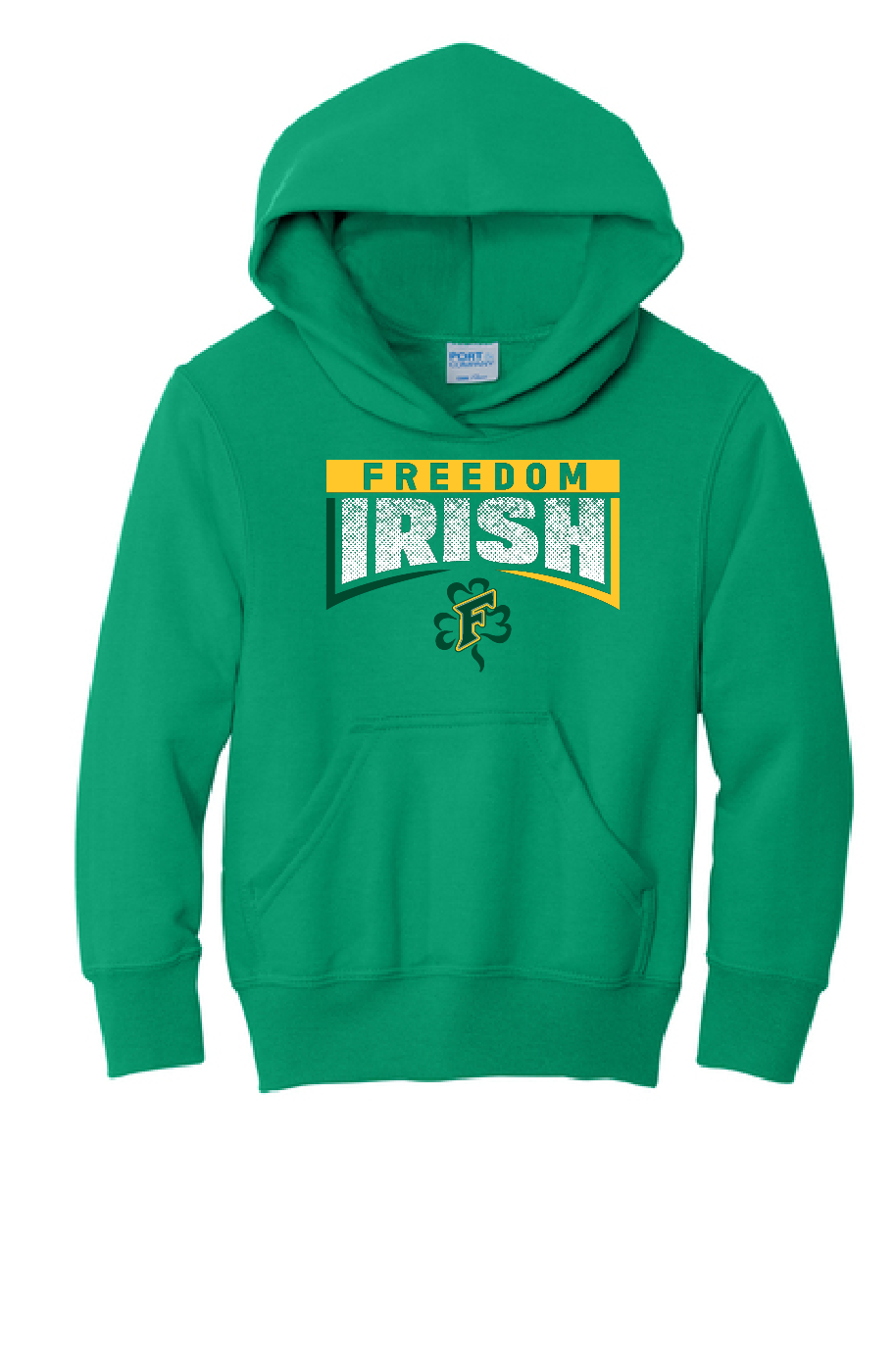 Freedom Irish YOUTH Port & Company Hoodie ~ 3 Colors