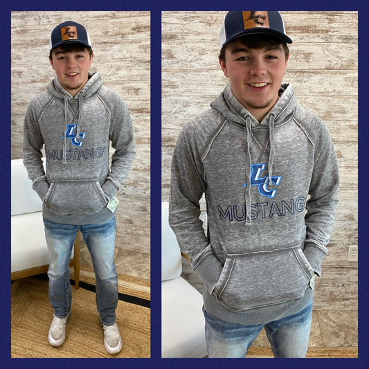 Little Chute Light Grey Vintage Hoodie