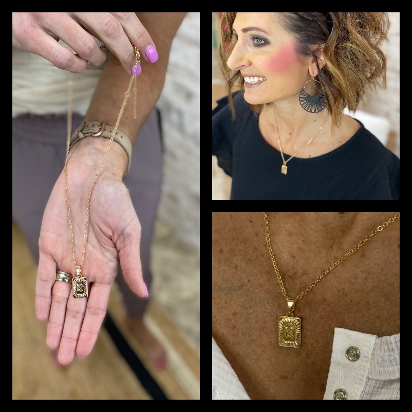 PETITE DELICATE INITIAL PENDANT NECKLACE