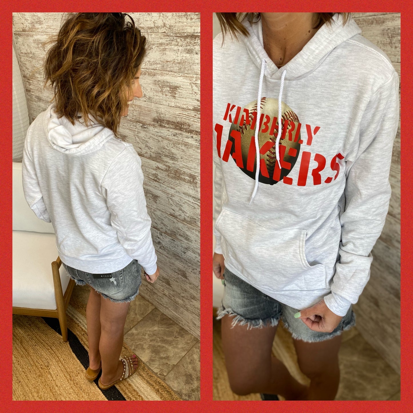 Kimberly Makers Baseball/Softball Bella Hoodie
