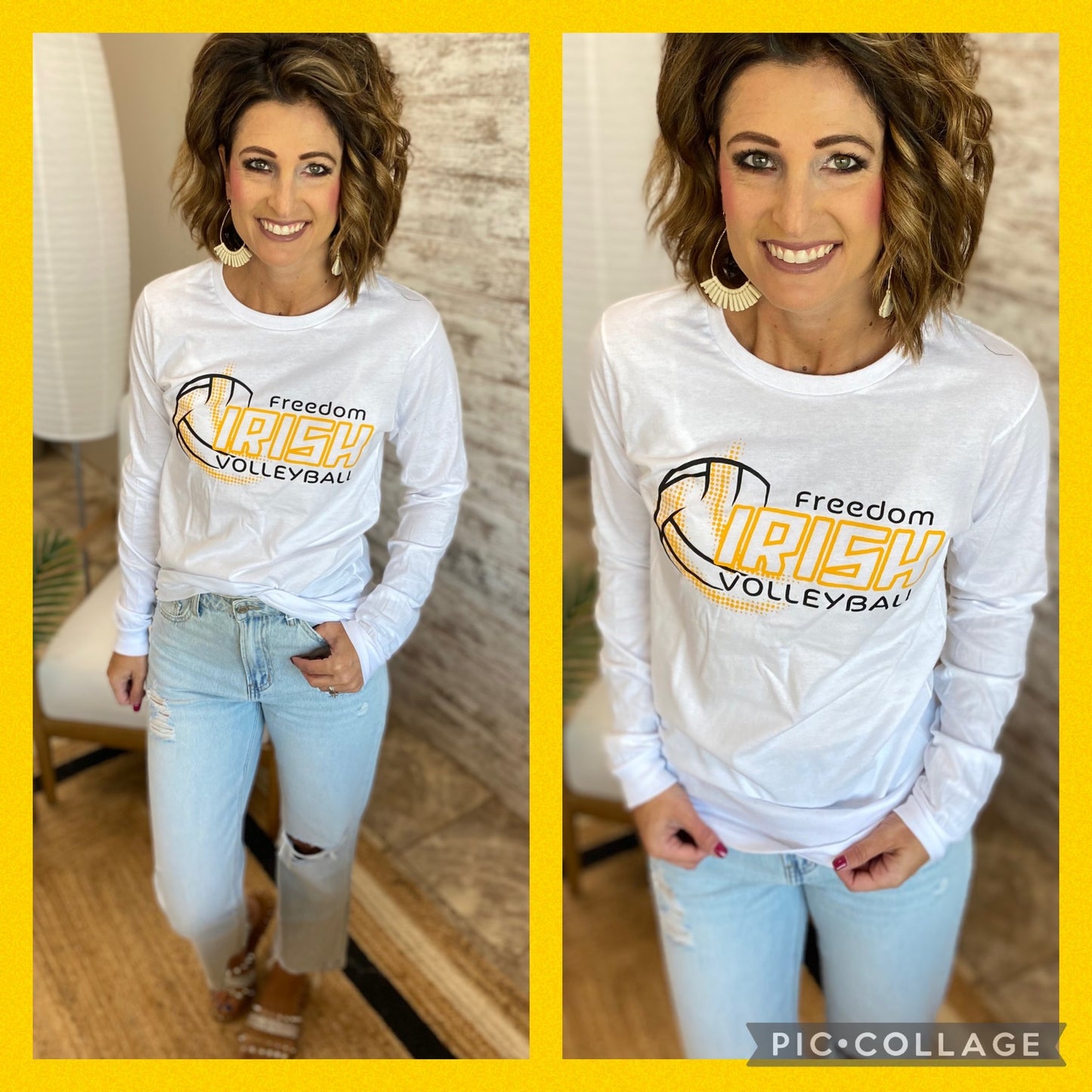 Freedom Irish Volleyball Long Sleeve **Made to Order