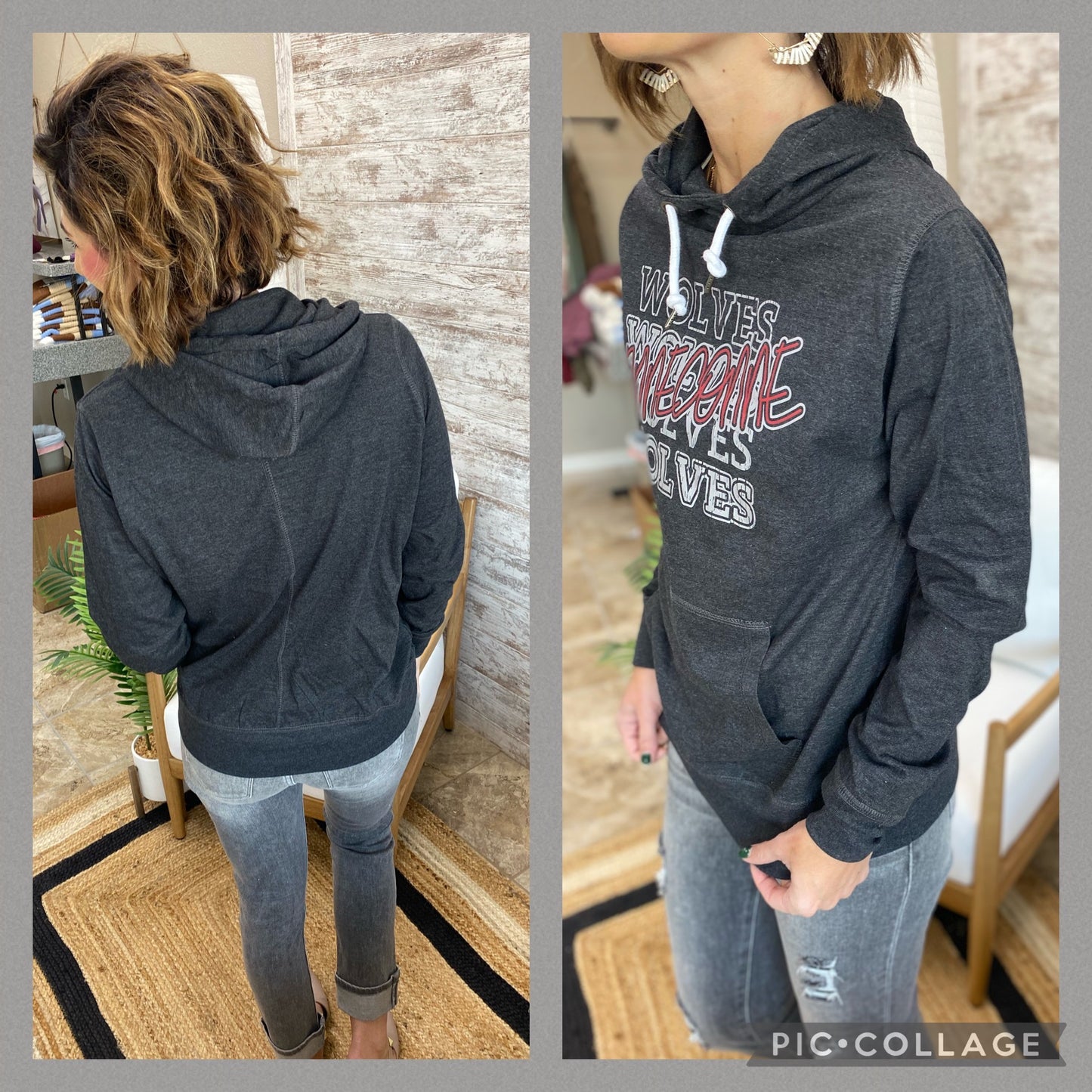 Winneconne Wolves Tee Shirt Hoodie