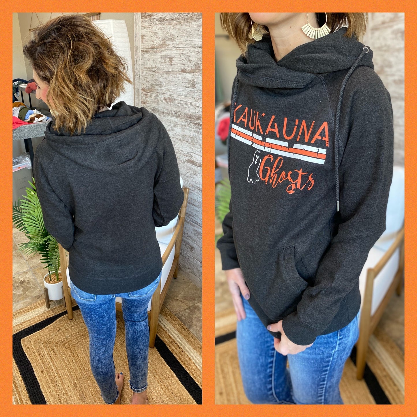 Kaukauna Ghosts Enza Cowl Hoodie