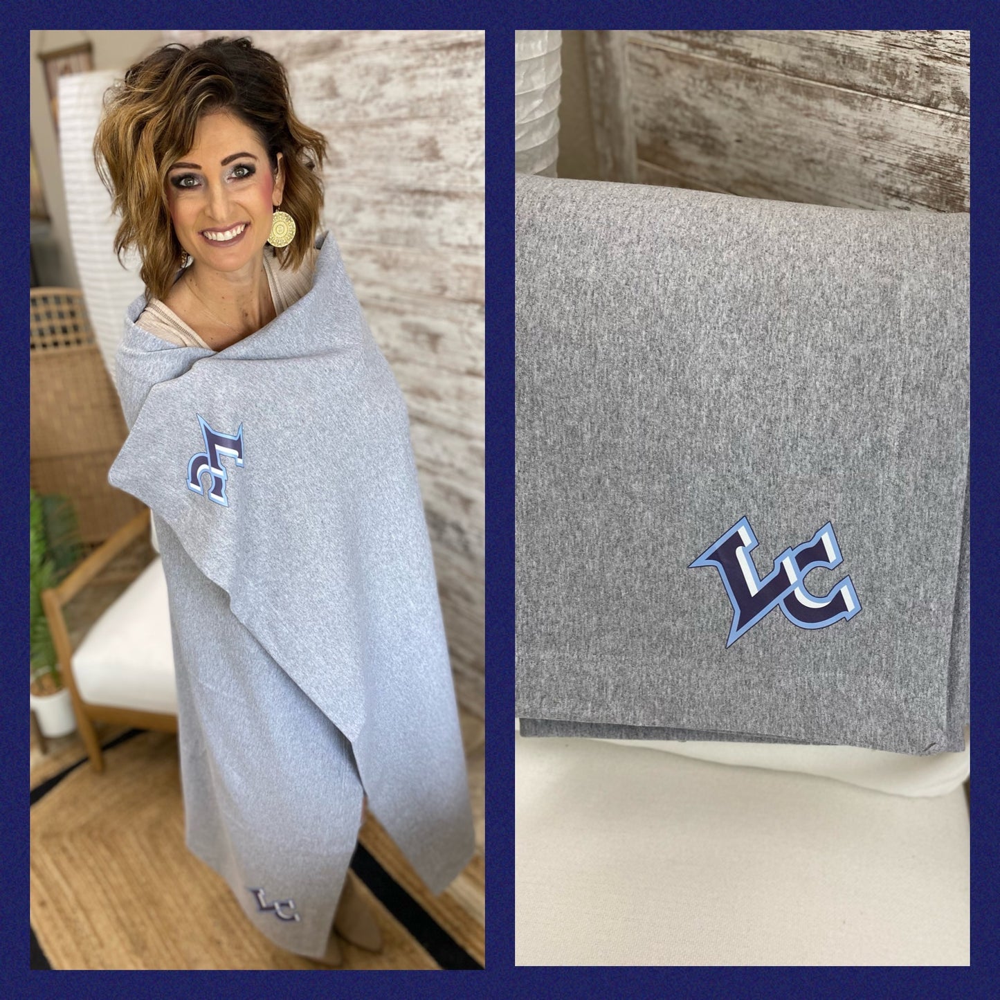 Gildan Heavy Blend Fleece Stadium Blanket