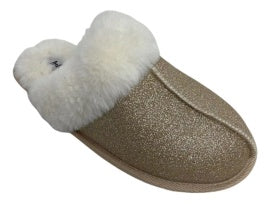 Deidra Gold Slipper