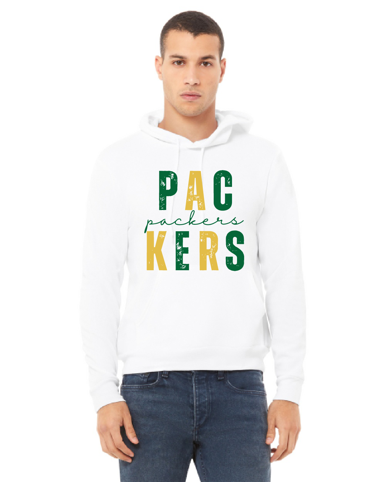 Packers Bella Canvas Sponge Hoodie ~ 2 Colors