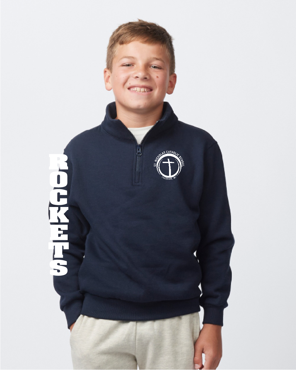 St. Nick's Youth Enza 1/4 Zip ~ Youth~ 2 Colors