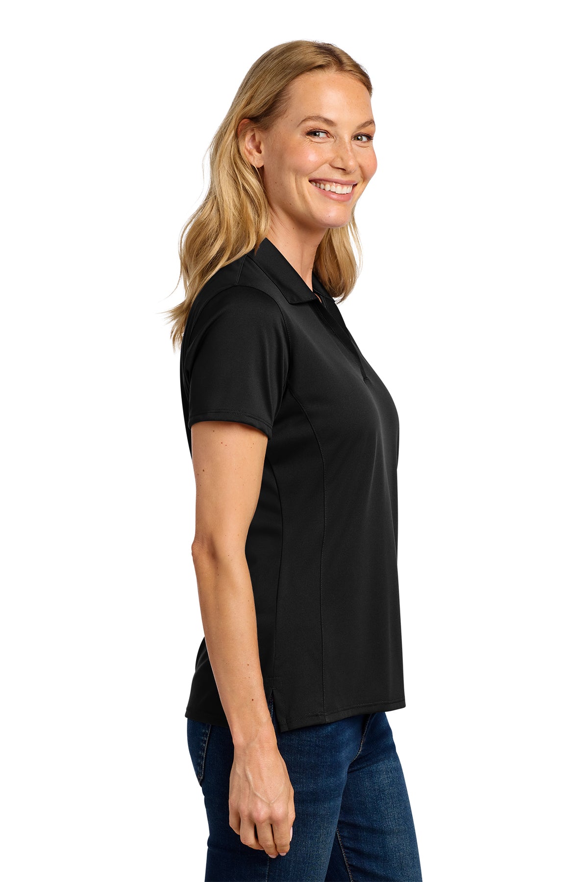 Port Authority® Women's Performance Staff Black Polo ~ Ladies~ 2 Colors