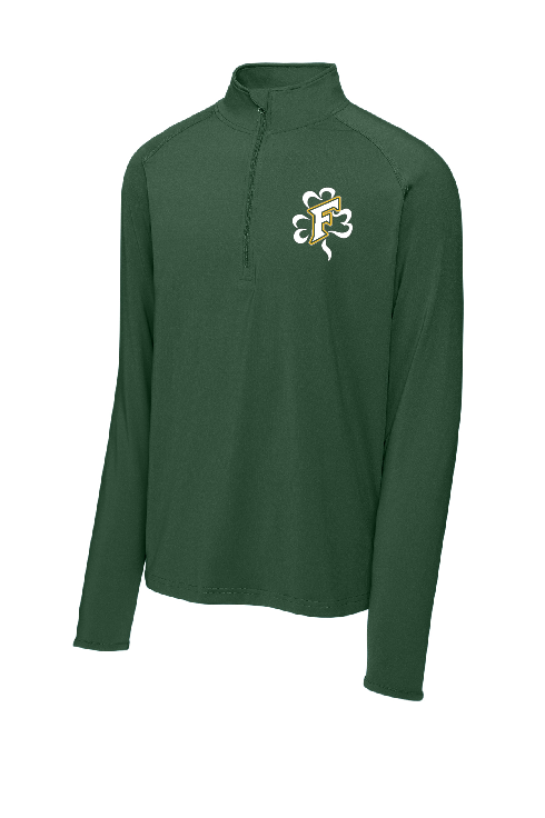 Freedom Irish Sport-Tek® Sport-Wick® Stretch 1/4-Zip Forest Pullover~ Men's