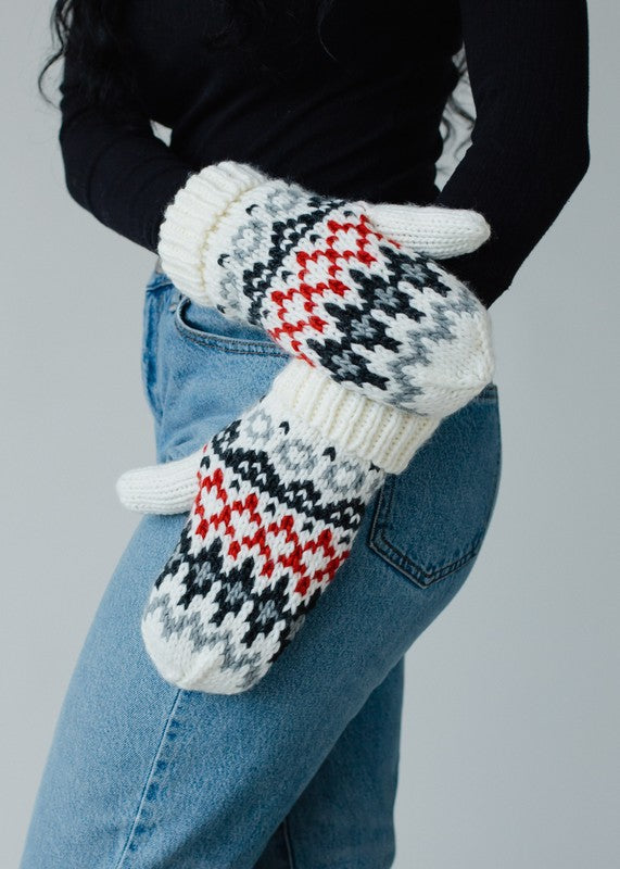 Cable Knit Mittens ~ 4 Colors