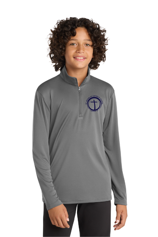 St. Nick's Sport-Tek PosiCharge Competitor™ 1/4-Zip Pullover ~ Youth ~ 2 Colors