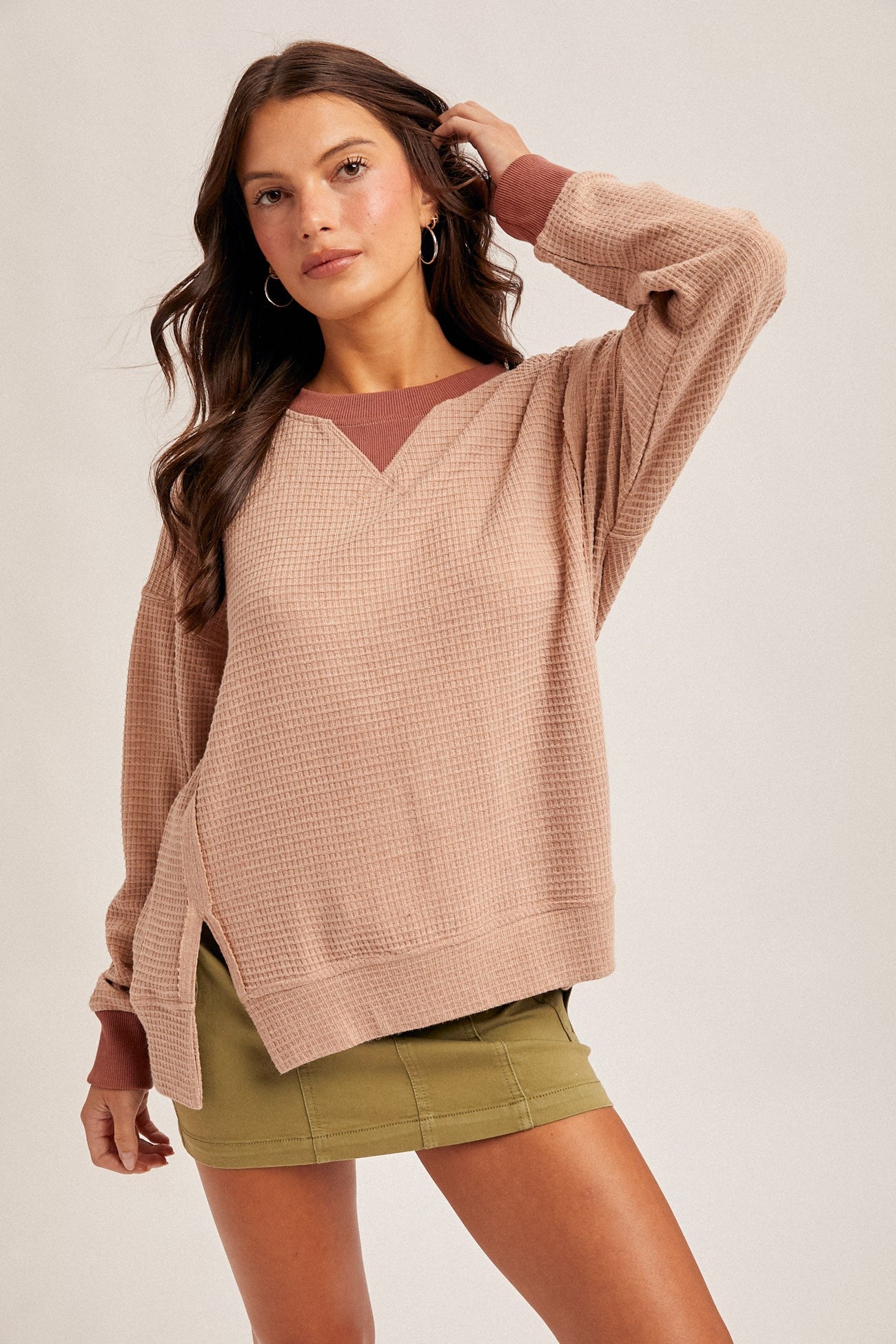 Brushed Thermal Pullover ~ 4 Colors