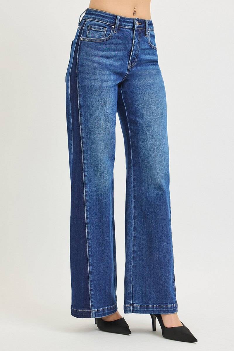 Risen Contrast Side Panel Jean PW21877