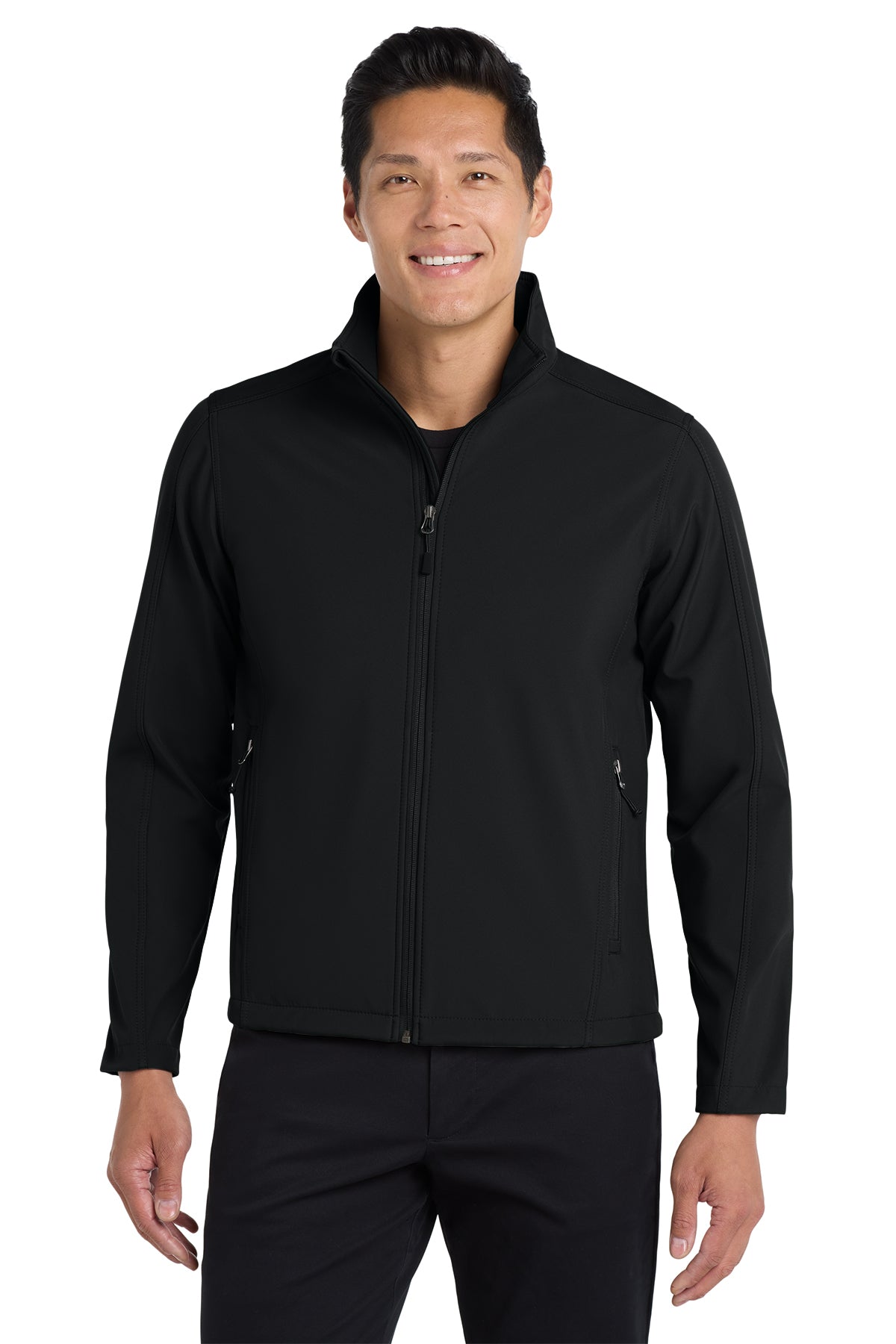 Black Port Authority Core Soft Shell Jacket ~ Men's