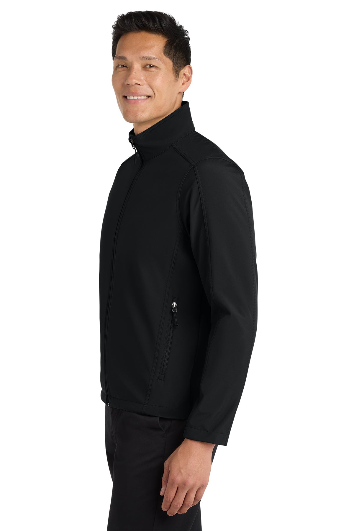 Black Port Authority Core Soft Shell Jacket ~ Men's