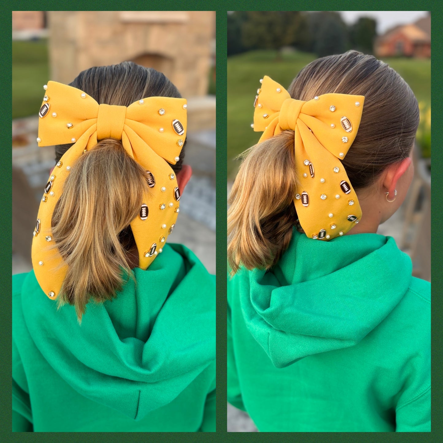 Game Day Charms Bow