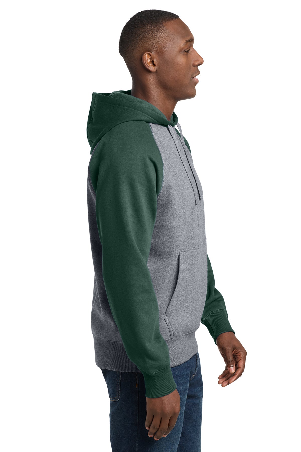 Freedom Irish Sport Tek Forest Colorblock Hoodie ~ Men's