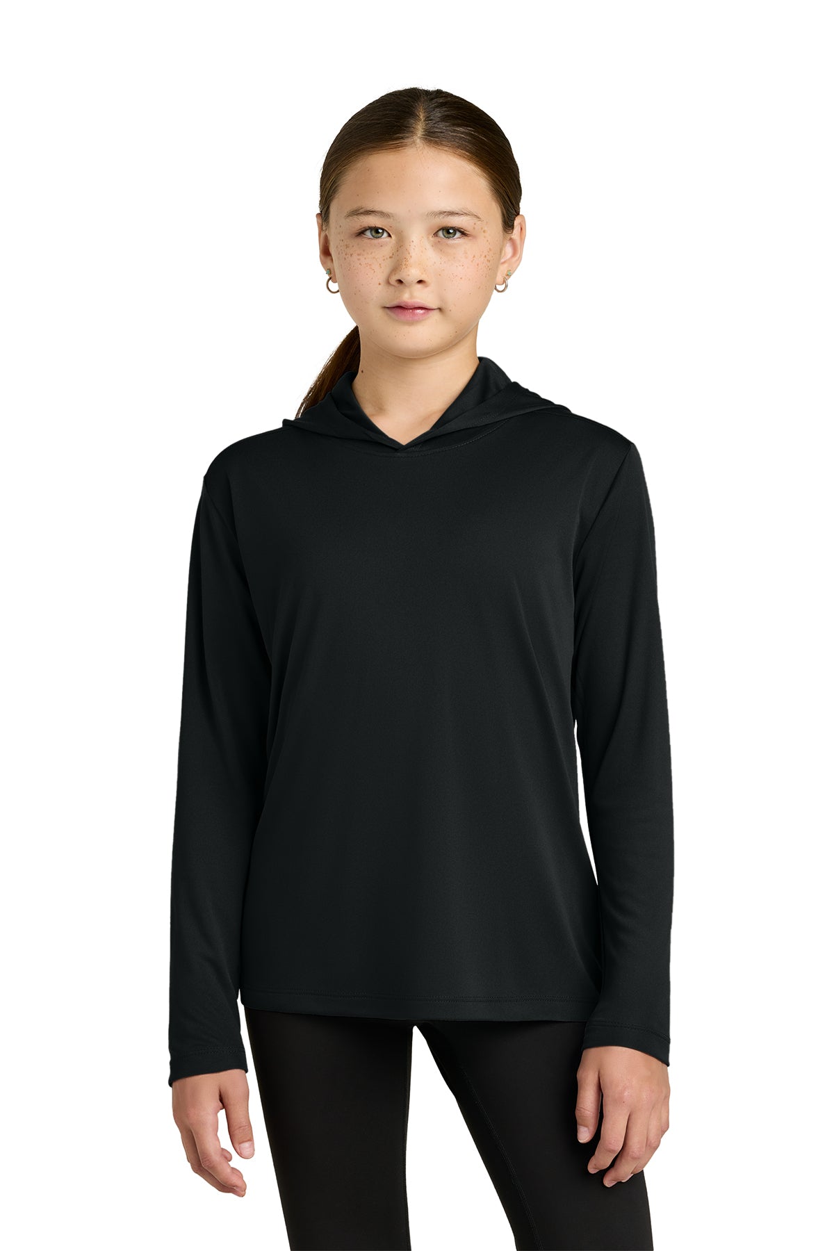 Freedom Irish Sport-Tek® Posi-UV® Pro Long Sleeve Hoodie~ Youth~ 2 Colors