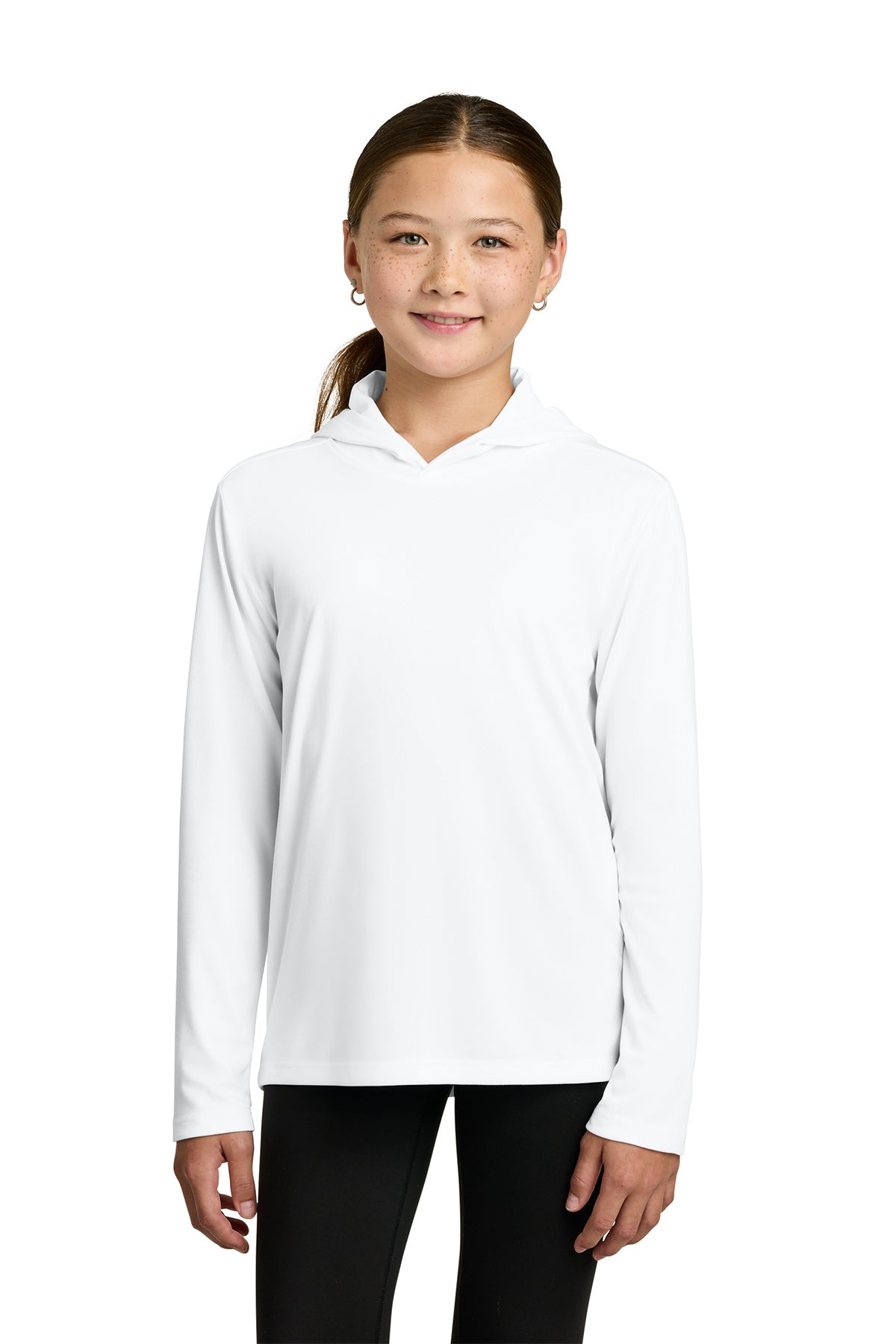 Freedom Irish Sport-Tek® Posi-UV® Pro Long Sleeve Hoodie~ Youth~ 2 Colors