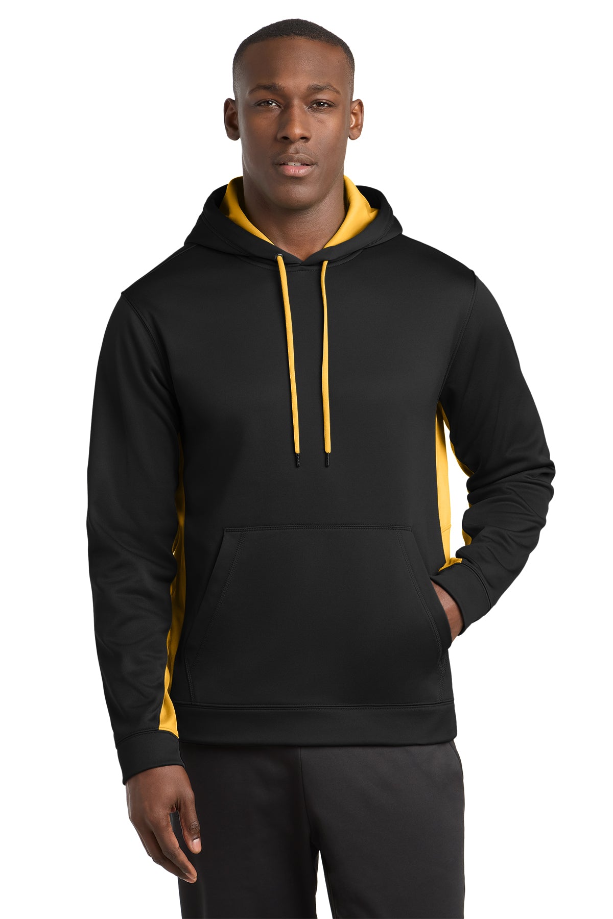 Freedom Volleyball Sport Tek Forest Colorblock Hoodie ~ Men's