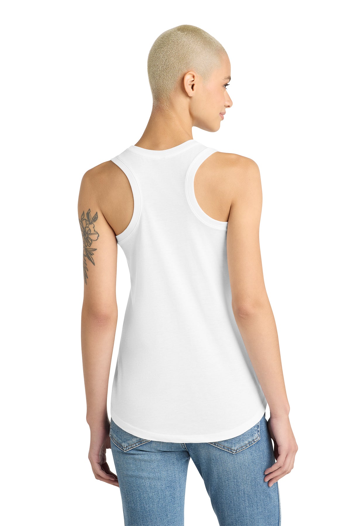Little Chute Baseball White District Ladies Tank