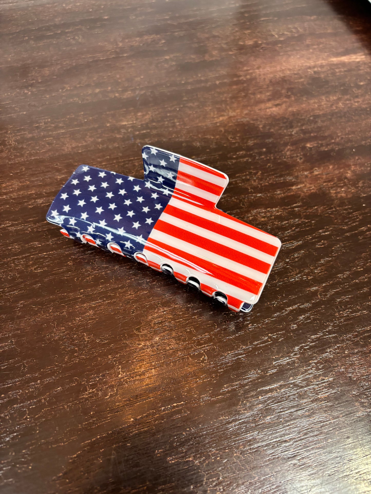 Large American Flag Claw Clip **RESTOCKED**