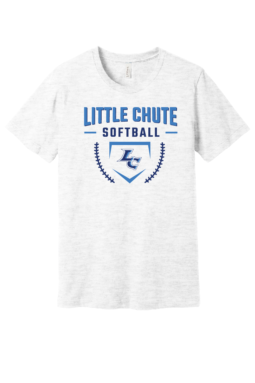 Little Chute Softball Bella  Tee~ Youth and Adult~ 2 Colors
