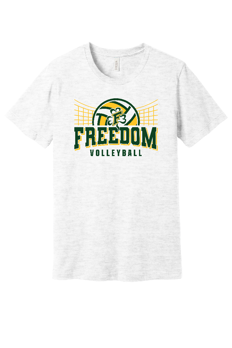Freedom Volleyball Bella Canvas Jersey Tee~ Unisex and Youth~ 3 Colors